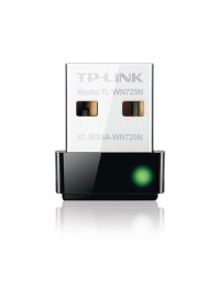 TARJETA DE RED TP-LINK TL-WN725N USB INALAMBRICA 150MBPS 802.11N/G/B NANO