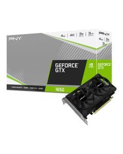 Tarjeta de Video PNY GeForce GTX 1650 4GB Dual Fan